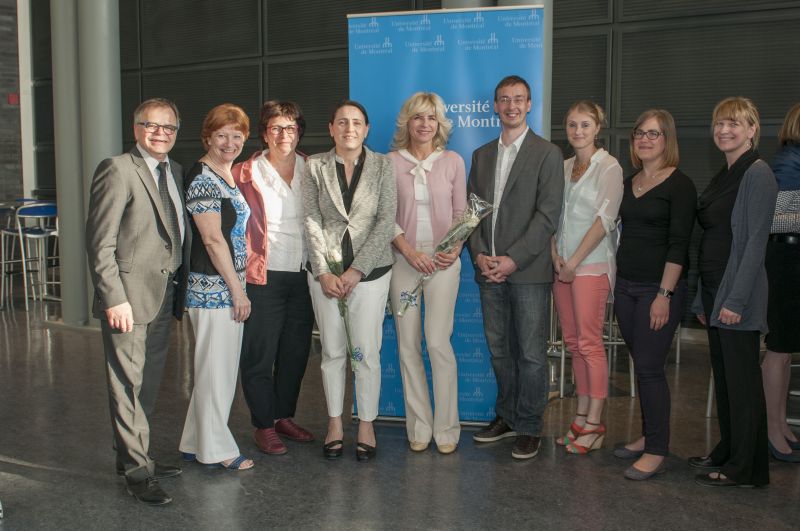 Le projet Web TAVIE dirigé par José Côté a été primé dans la catégorie Innovations technologiques lors de la Cérémonie Bravo à nos chercheurs (6 mai 2015) - © Université de Montréal 2015