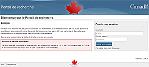 Portail de recherche du CRSNG
