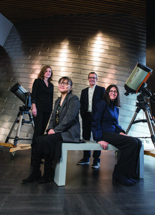 Nathalie Grandvaux, Ryoa Chung, René Doyon et Nicole Leclerc