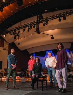 Baudouin Forgeot d’Arc, Mathieu Giroux, Virginie Lasalle, Olivier Asselin et Ana Sokolovic