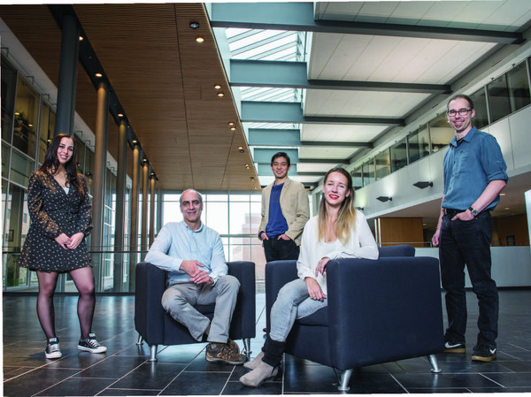 Pamela Mehanna, Vincent Ferretti, Yoshiaki Tanaka, Julie Hussin et Sébastien Lemieux
