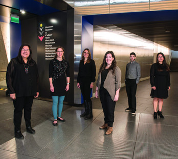 Yvette Mollen, Amélie Blanchet Garneau, Annie Pullen Sansfacon, Anne-Renée Delli Colli, Johnny Boivin et Pasha Partrige