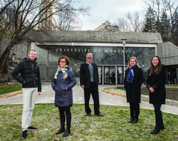 Henry Beral, Danielle Dagenais, Hugo Tremblay, Nathalie Caire Fon et Claudel Pétrin-Desrosiers
