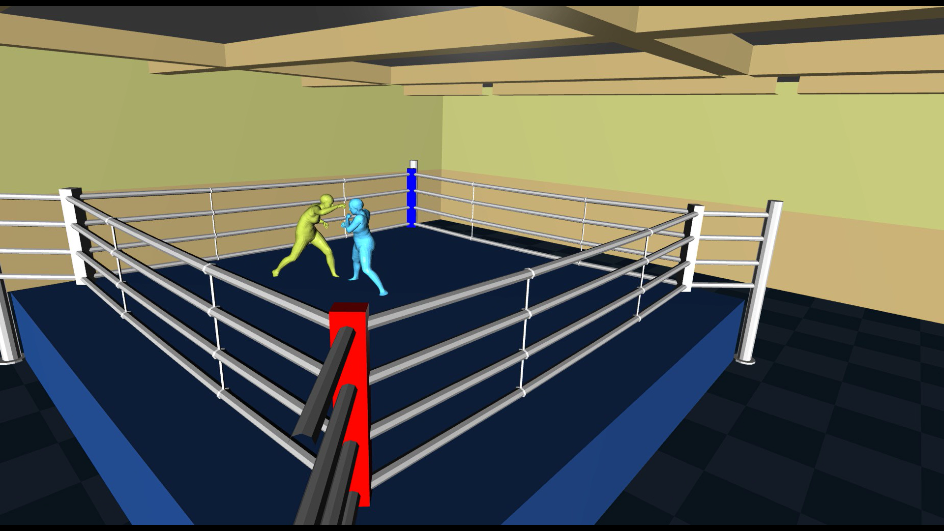 Simulateur de réalité virtuelle de boxe - Thomas Romeas