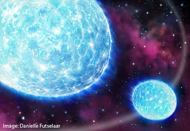 Des chercheurs découvrent le plus grand battement de cœur stellaire grâce au plus petit télescope spatial. - CRÉDIT : ILLUSTRATION DE DANIELLE FUTSELAAR.